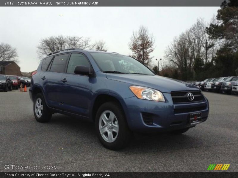 Pacific Blue Metallic / Ash 2012 Toyota RAV4 I4 4WD