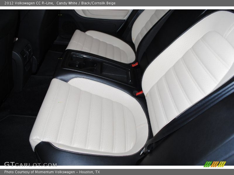 Candy White / Black/Cornsilk Beige 2012 Volkswagen CC R-Line