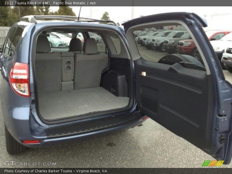Pacific Blue Metallic / Ash 2012 Toyota RAV4 I4 4WD