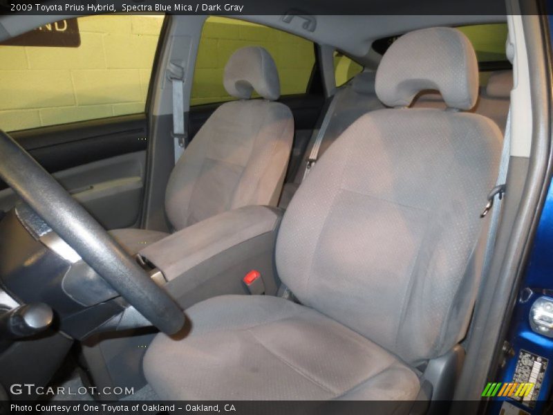 Spectra Blue Mica / Dark Gray 2009 Toyota Prius Hybrid