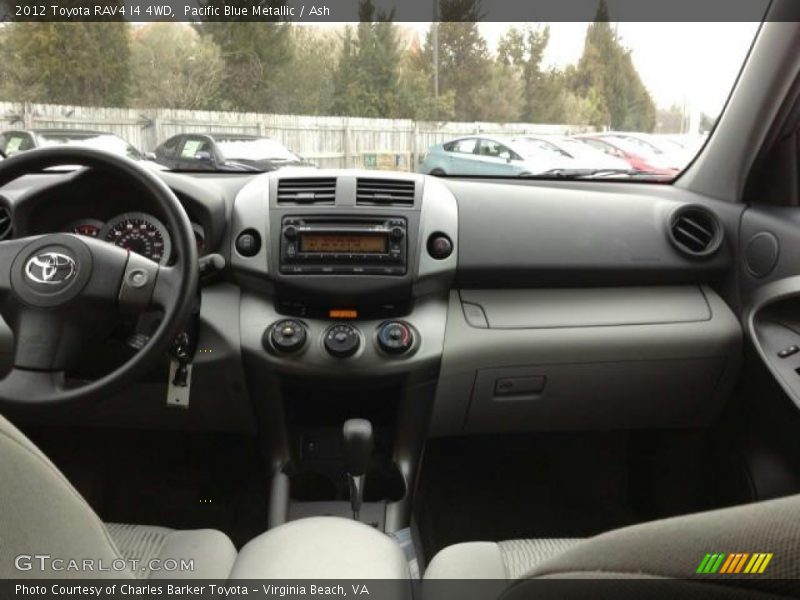 Pacific Blue Metallic / Ash 2012 Toyota RAV4 I4 4WD