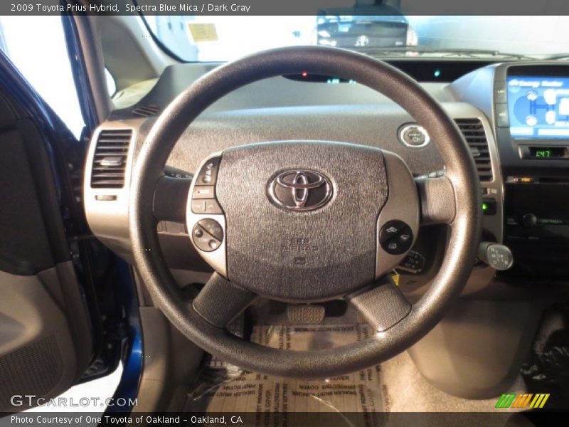 Spectra Blue Mica / Dark Gray 2009 Toyota Prius Hybrid