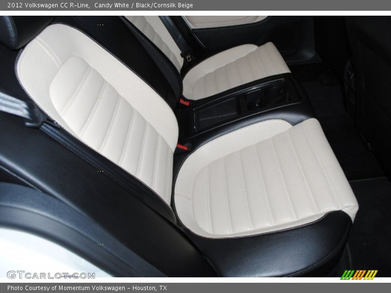 Candy White / Black/Cornsilk Beige 2012 Volkswagen CC R-Line