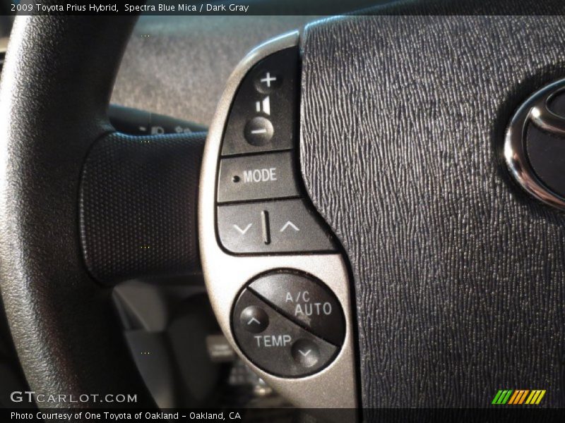 Spectra Blue Mica / Dark Gray 2009 Toyota Prius Hybrid