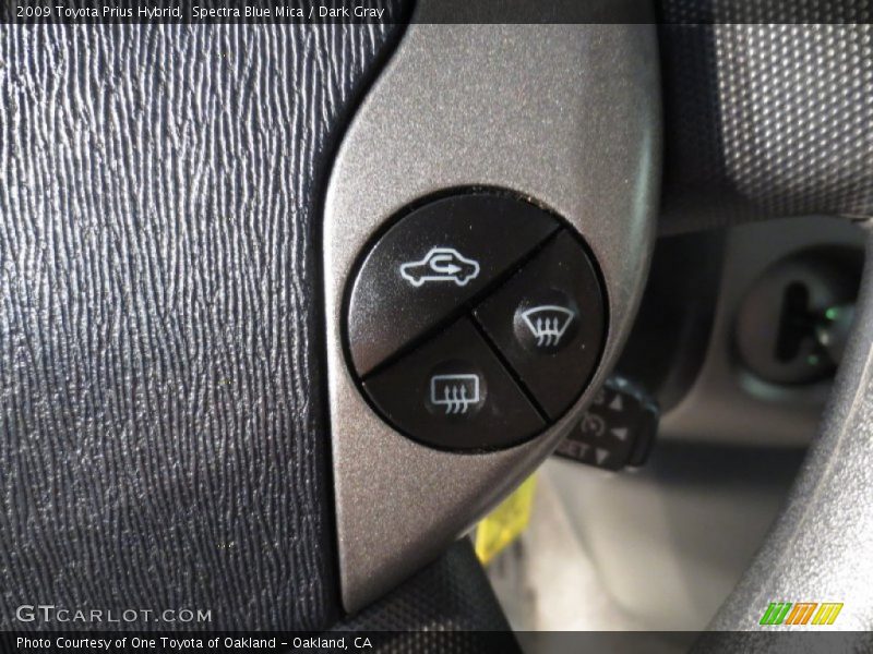 Spectra Blue Mica / Dark Gray 2009 Toyota Prius Hybrid