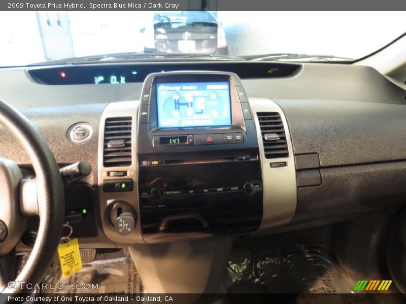 Spectra Blue Mica / Dark Gray 2009 Toyota Prius Hybrid