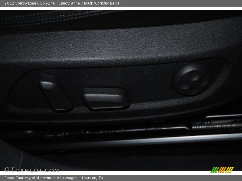 Candy White / Black/Cornsilk Beige 2012 Volkswagen CC R-Line