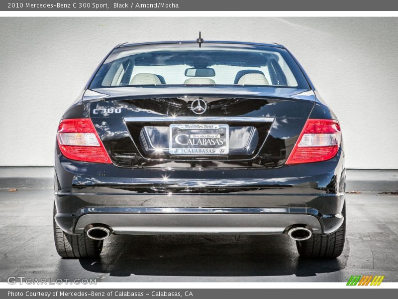 Black / Almond/Mocha 2010 Mercedes-Benz C 300 Sport