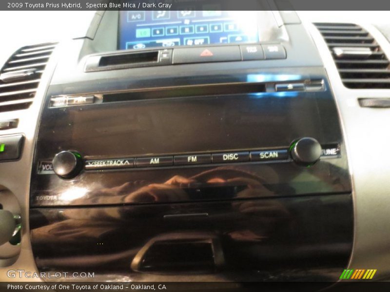 Spectra Blue Mica / Dark Gray 2009 Toyota Prius Hybrid