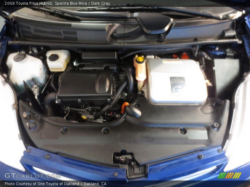 Spectra Blue Mica / Dark Gray 2009 Toyota Prius Hybrid