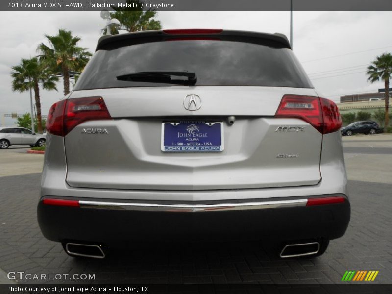 Palladium Metallic / Graystone 2013 Acura MDX SH-AWD
