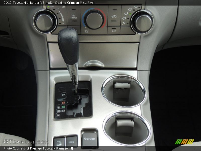 Sizzling Crimson Mica / Ash 2012 Toyota Highlander V6 4WD