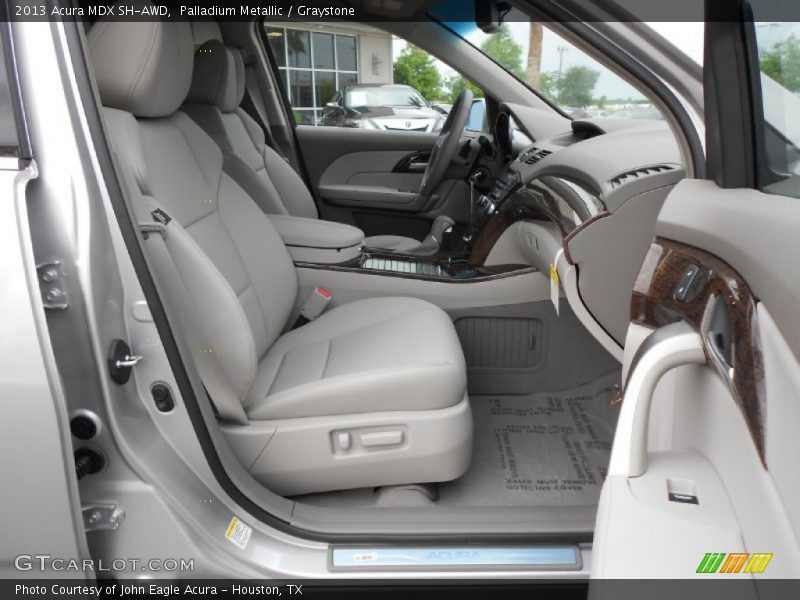 Palladium Metallic / Graystone 2013 Acura MDX SH-AWD