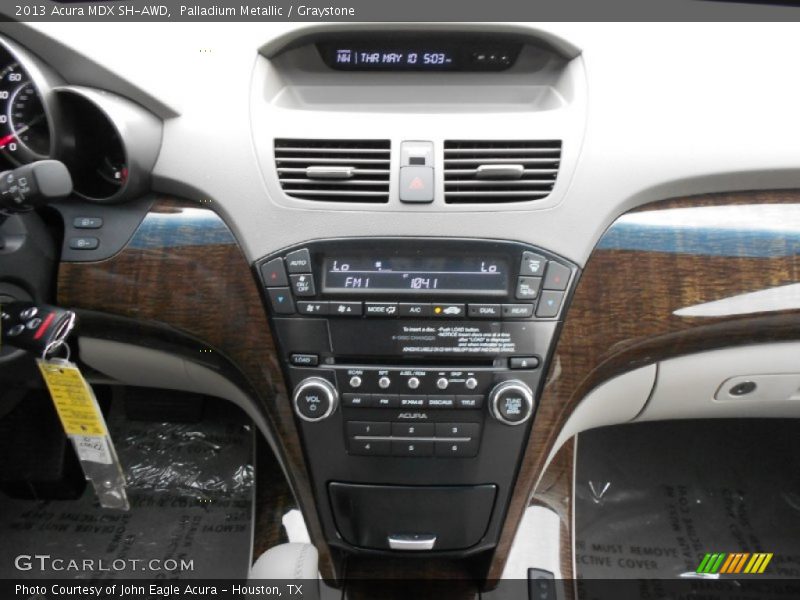 Palladium Metallic / Graystone 2013 Acura MDX SH-AWD