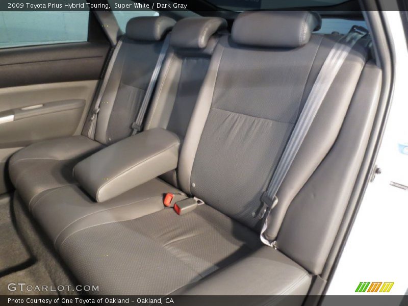 Super White / Dark Gray 2009 Toyota Prius Hybrid Touring