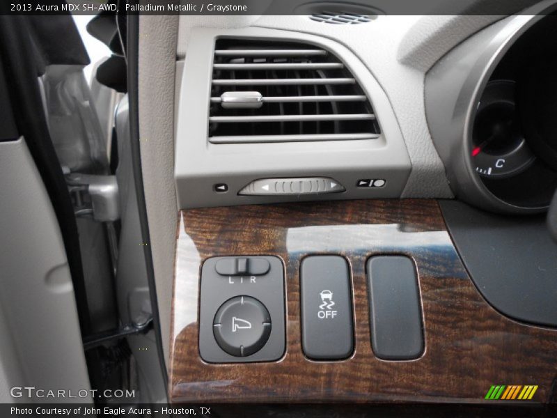 Palladium Metallic / Graystone 2013 Acura MDX SH-AWD