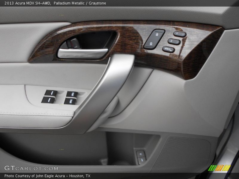Palladium Metallic / Graystone 2013 Acura MDX SH-AWD