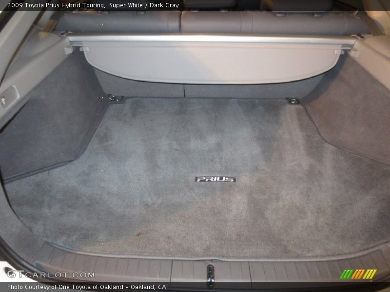 Super White / Dark Gray 2009 Toyota Prius Hybrid Touring