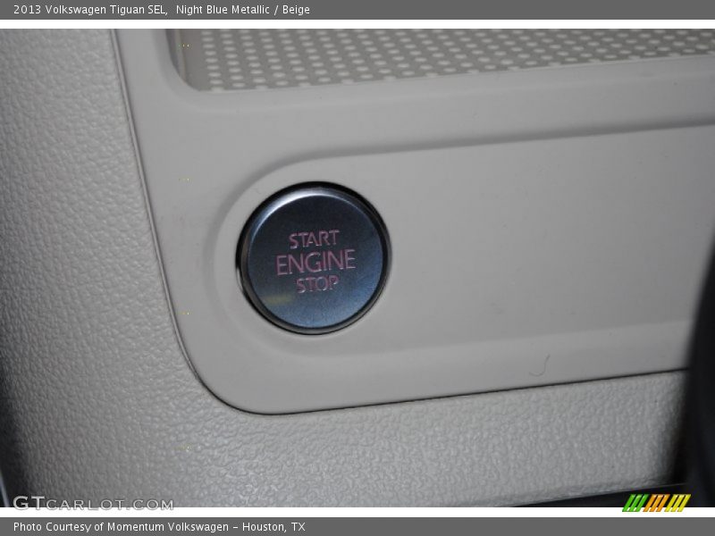 Night Blue Metallic / Beige 2013 Volkswagen Tiguan SEL