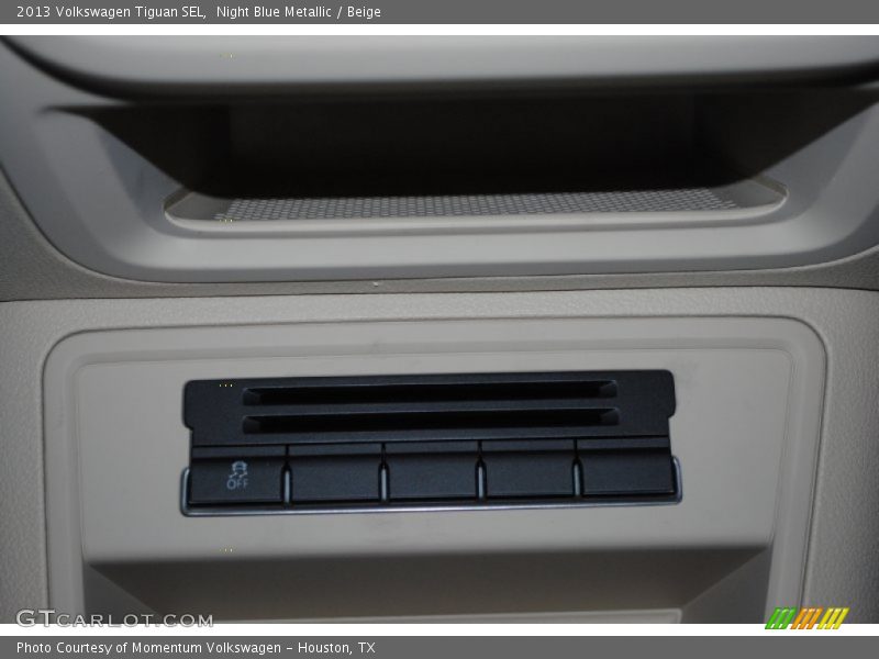 Night Blue Metallic / Beige 2013 Volkswagen Tiguan SEL