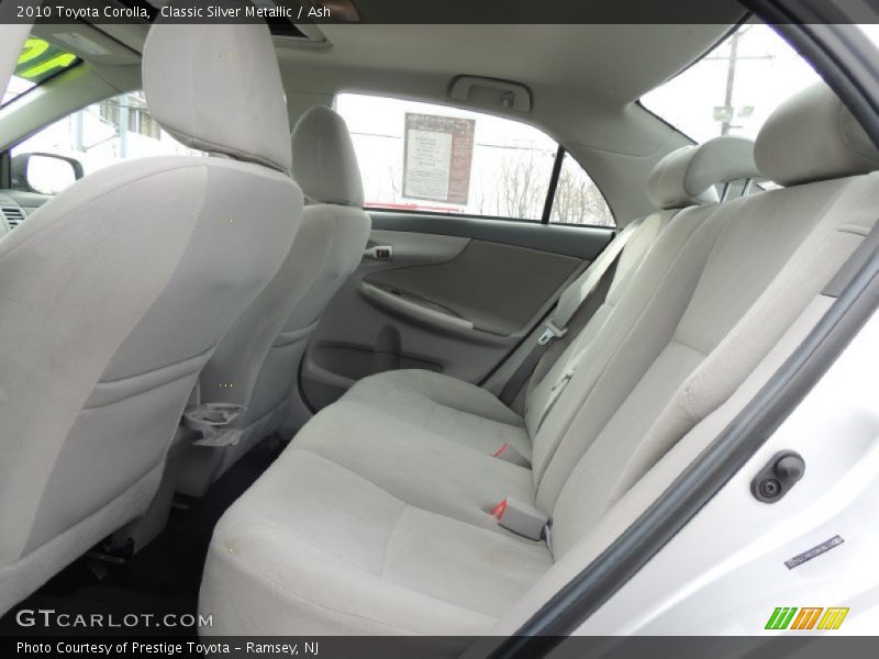 Classic Silver Metallic / Ash 2010 Toyota Corolla