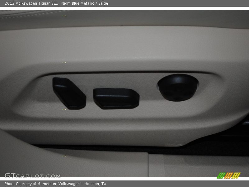 Night Blue Metallic / Beige 2013 Volkswagen Tiguan SEL