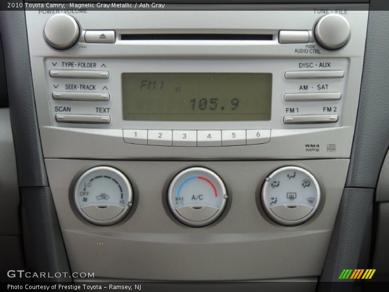 Magnetic Gray Metallic / Ash Gray 2010 Toyota Camry