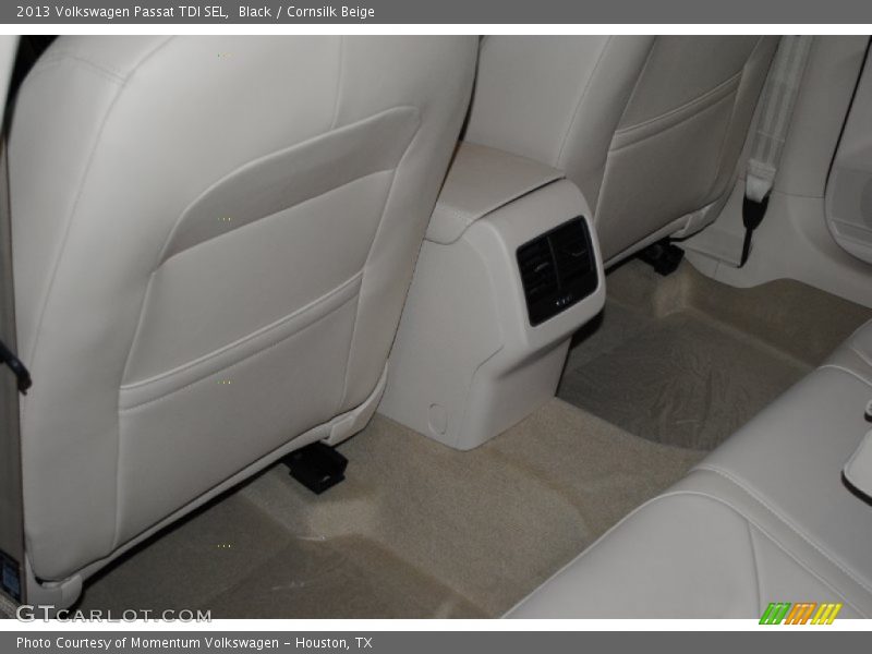 Black / Cornsilk Beige 2013 Volkswagen Passat TDI SEL