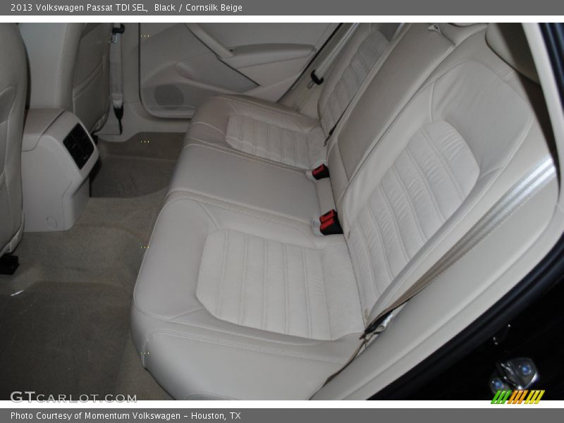 Black / Cornsilk Beige 2013 Volkswagen Passat TDI SEL