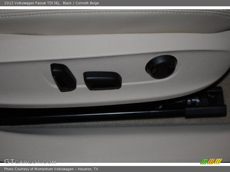 Black / Cornsilk Beige 2013 Volkswagen Passat TDI SEL