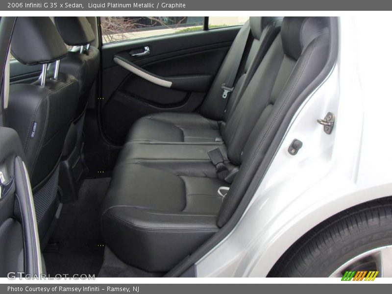 Liquid Platinum Metallic / Graphite 2006 Infiniti G 35 x Sedan