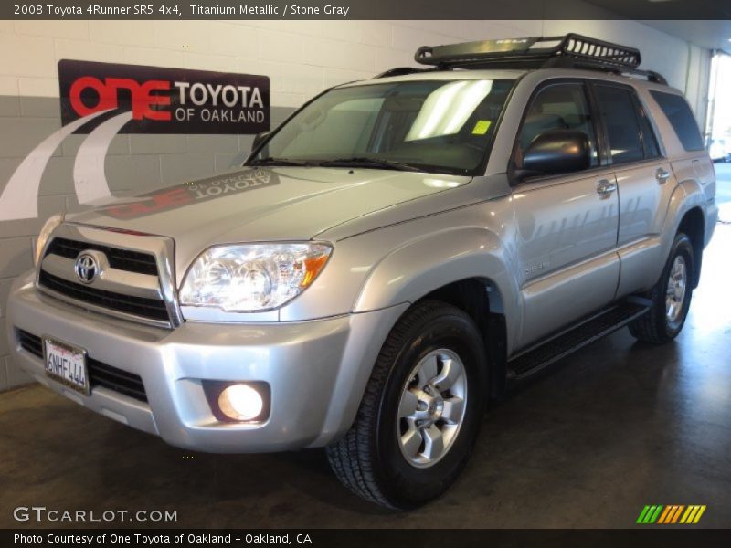 Titanium Metallic / Stone Gray 2008 Toyota 4Runner SR5 4x4