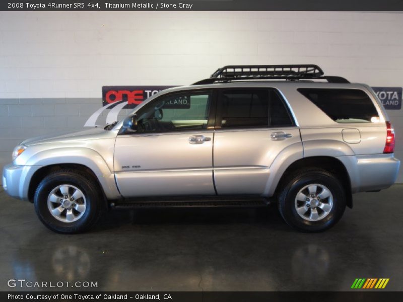 Titanium Metallic / Stone Gray 2008 Toyota 4Runner SR5 4x4