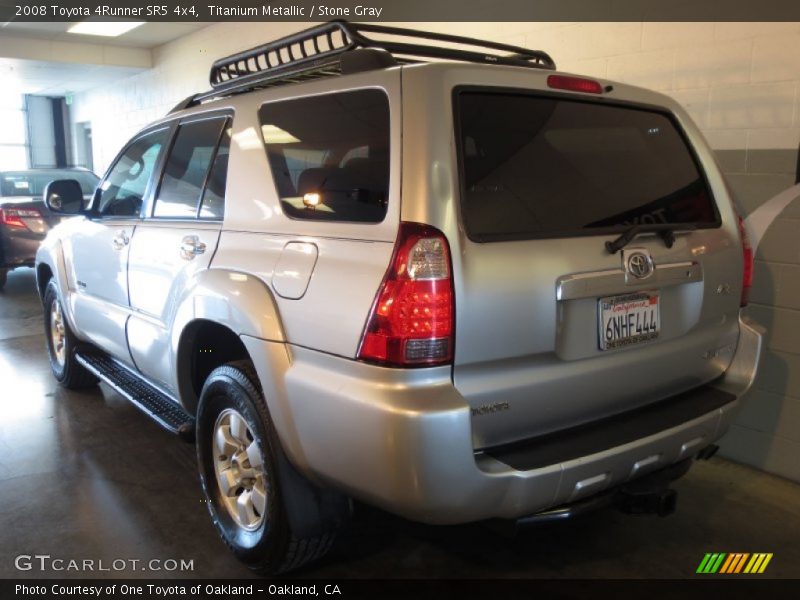 Titanium Metallic / Stone Gray 2008 Toyota 4Runner SR5 4x4