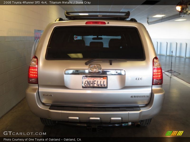 Titanium Metallic / Stone Gray 2008 Toyota 4Runner SR5 4x4