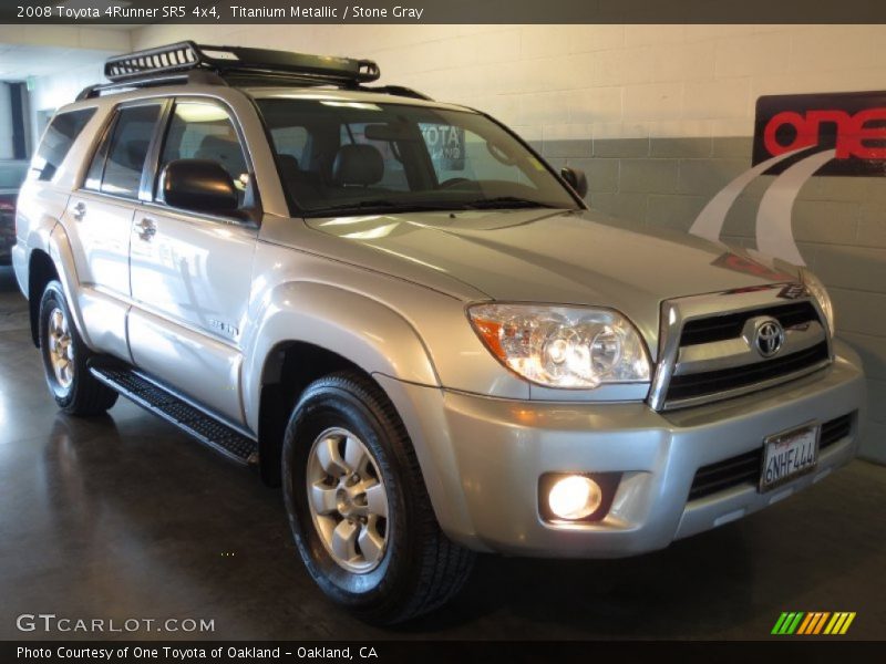 Titanium Metallic / Stone Gray 2008 Toyota 4Runner SR5 4x4