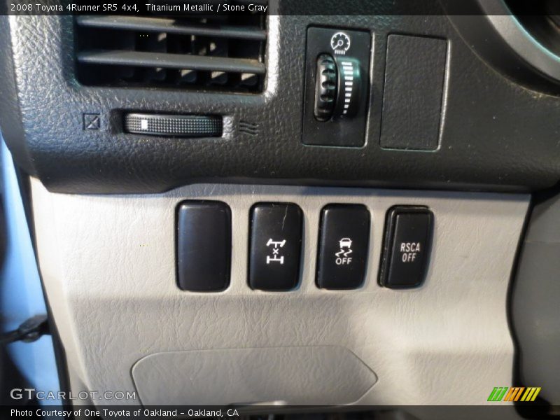 Titanium Metallic / Stone Gray 2008 Toyota 4Runner SR5 4x4