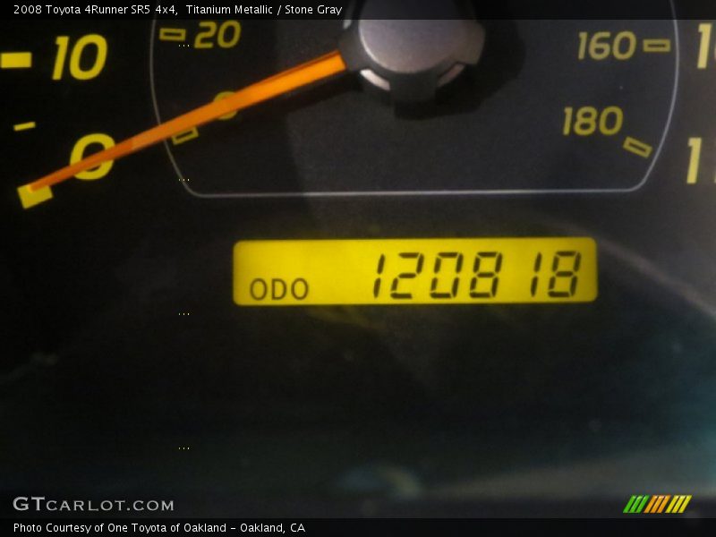 Titanium Metallic / Stone Gray 2008 Toyota 4Runner SR5 4x4