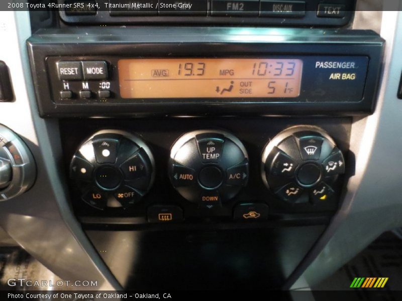 Titanium Metallic / Stone Gray 2008 Toyota 4Runner SR5 4x4