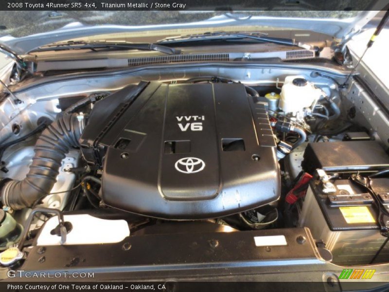 Titanium Metallic / Stone Gray 2008 Toyota 4Runner SR5 4x4