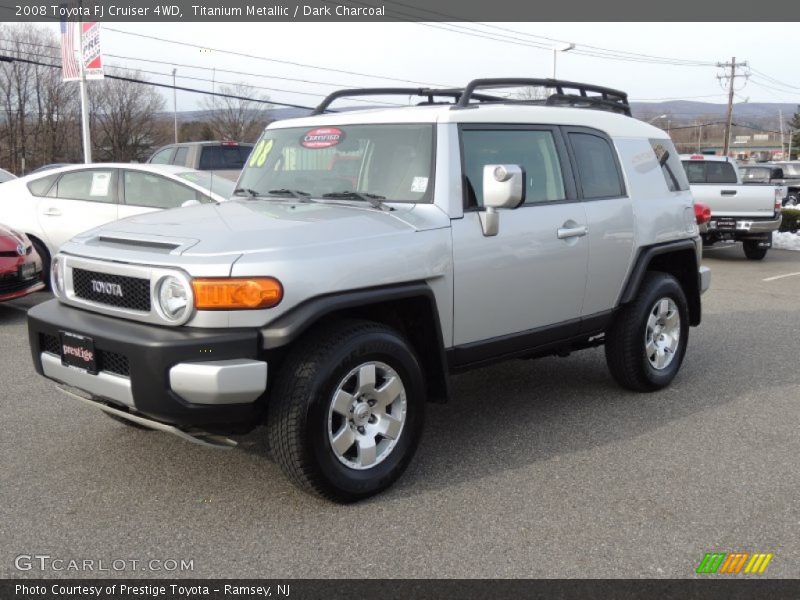 Titanium Metallic / Dark Charcoal 2008 Toyota FJ Cruiser 4WD