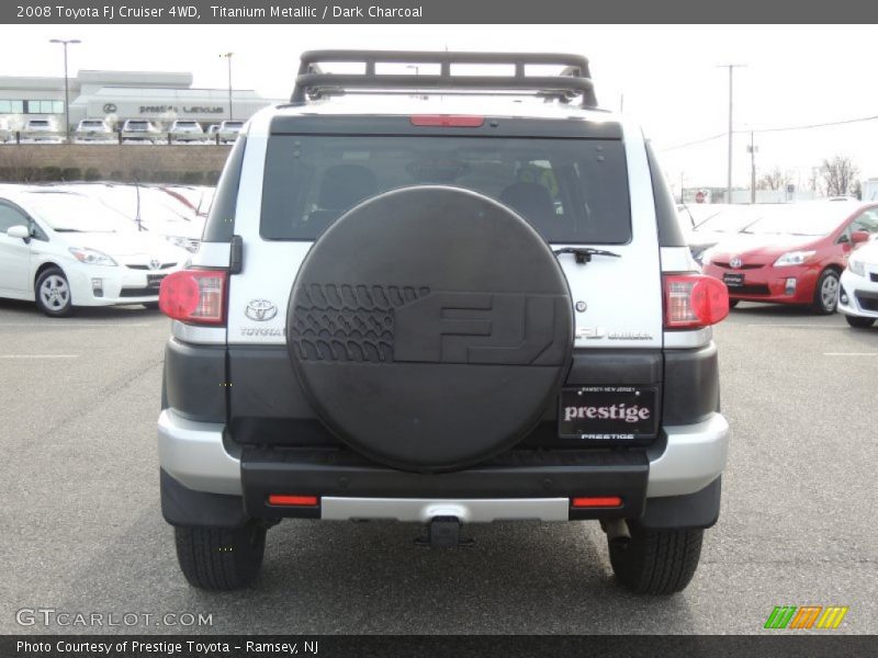 Titanium Metallic / Dark Charcoal 2008 Toyota FJ Cruiser 4WD