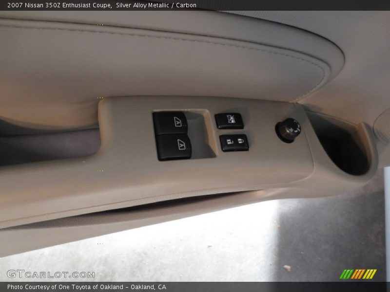 Silver Alloy Metallic / Carbon 2007 Nissan 350Z Enthusiast Coupe
