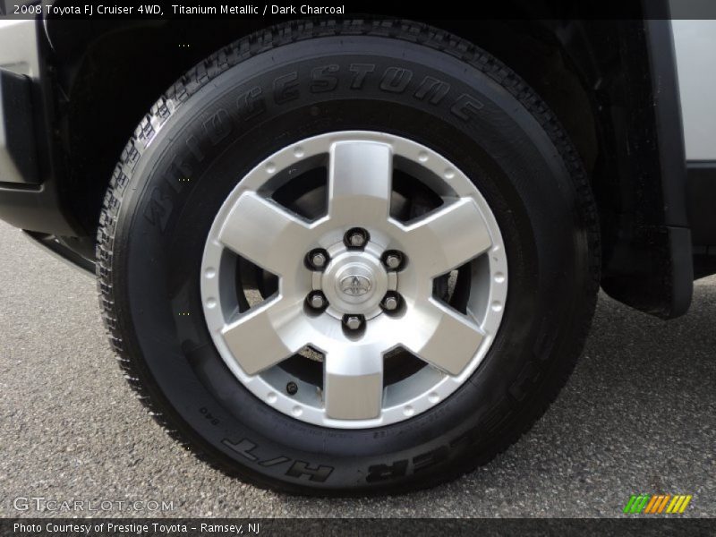 Titanium Metallic / Dark Charcoal 2008 Toyota FJ Cruiser 4WD