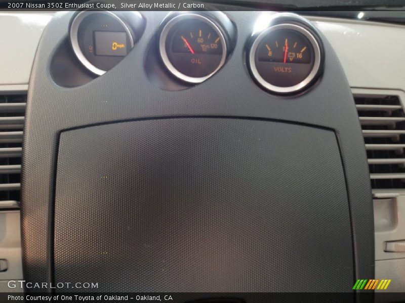 Silver Alloy Metallic / Carbon 2007 Nissan 350Z Enthusiast Coupe