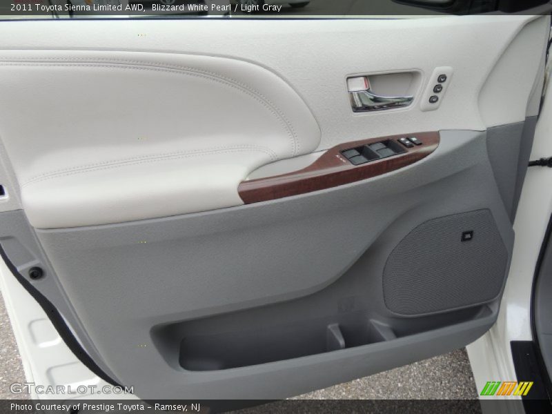 Door Panel of 2011 Sienna Limited AWD