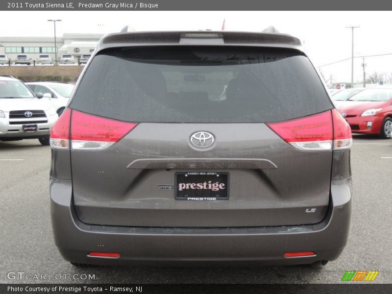 Predawn Gray Mica / Bisque 2011 Toyota Sienna LE