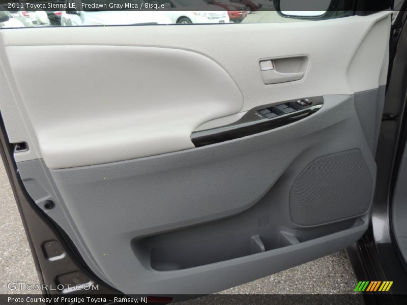 Predawn Gray Mica / Bisque 2011 Toyota Sienna LE