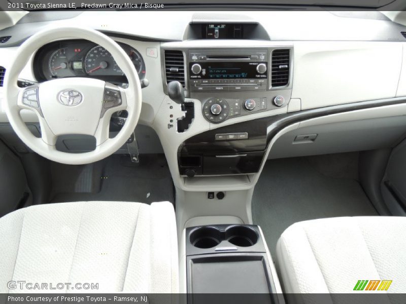 Predawn Gray Mica / Bisque 2011 Toyota Sienna LE