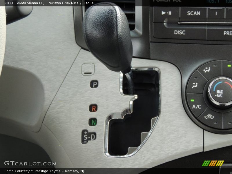 Predawn Gray Mica / Bisque 2011 Toyota Sienna LE